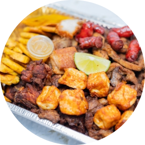 Picadera Tropical — A mouthwatering mix of crispy bites, savory meats, and bold flavors, perfect for sharing and enjoying.